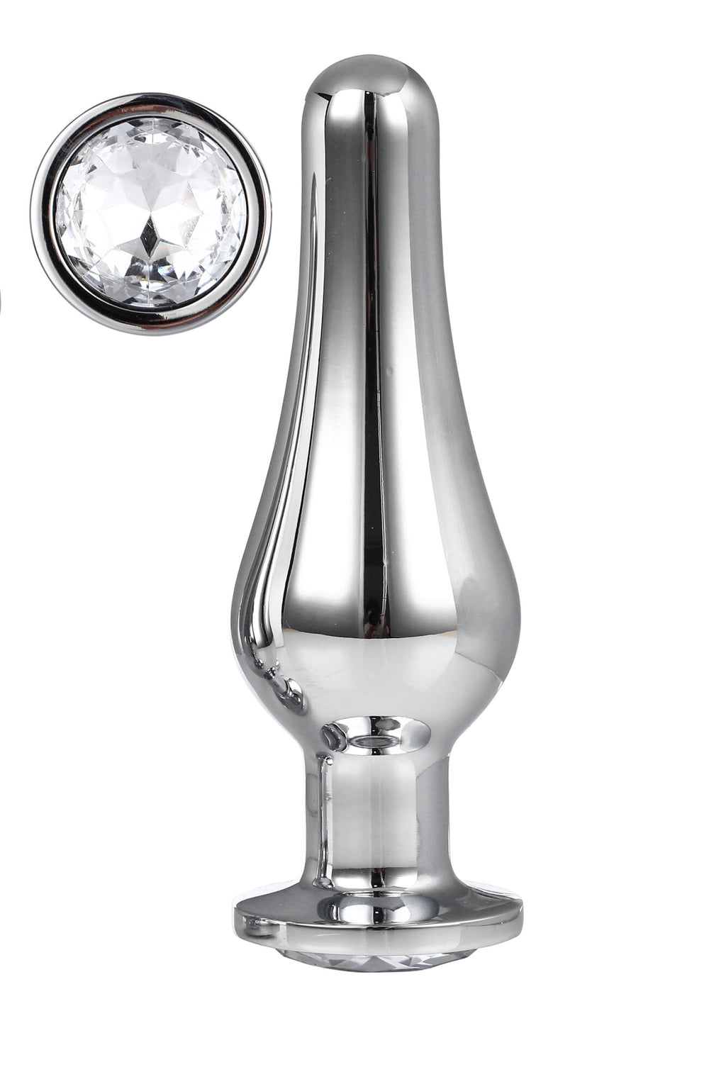 GLEAMING LOVE PLUG ARGENTO PER IL PIACERE L