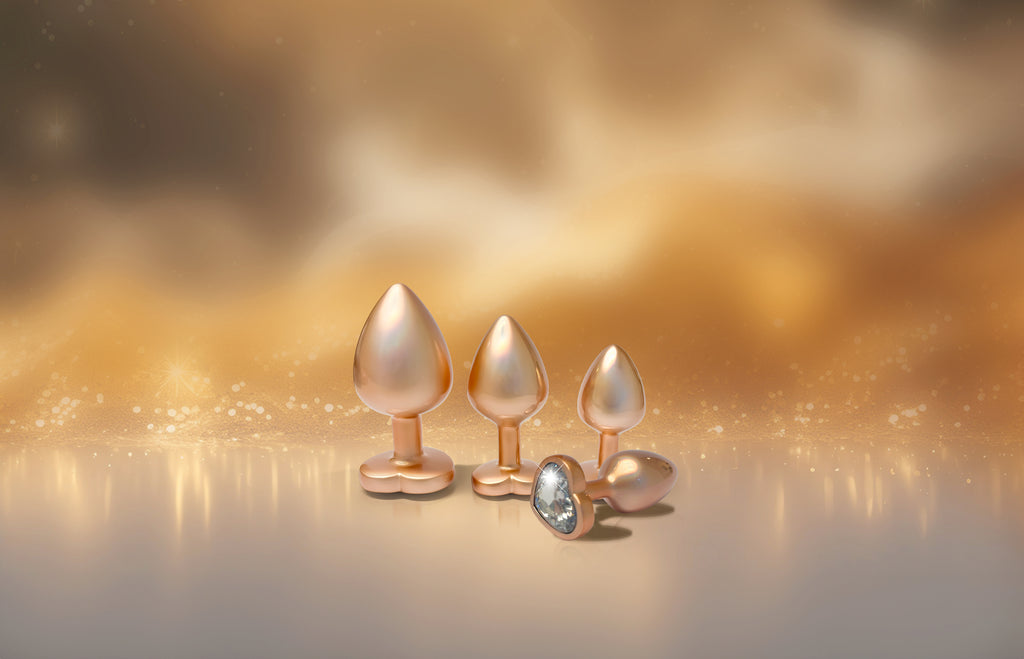 Tappo grande in oro perla scintillante