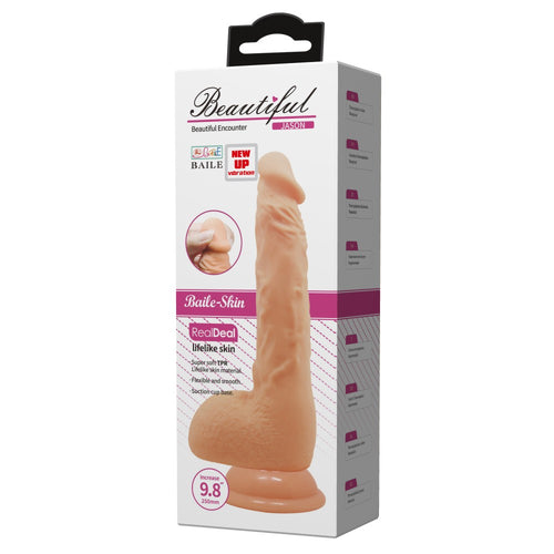 Bellissimo dildo vibrante Jason da 9,8"