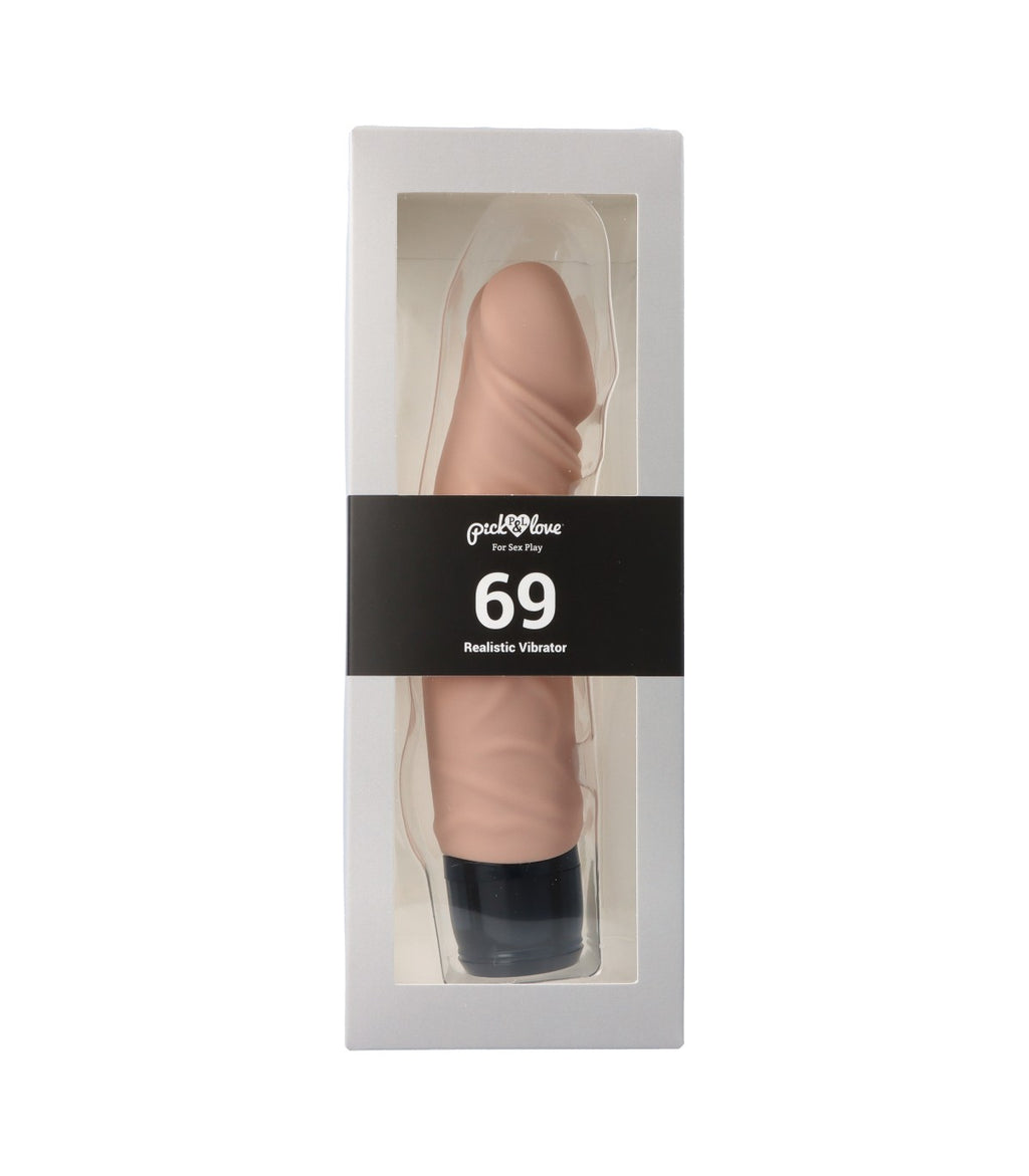 Nº 69 VIBRATORE REALISTICO FLESH