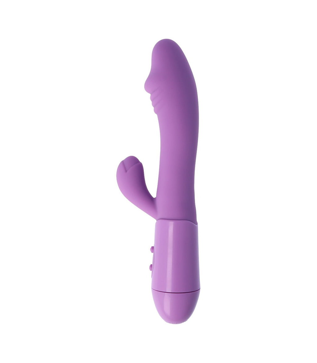 Nº 73 VIBRATORE CON STIMOLATORE VIOLA