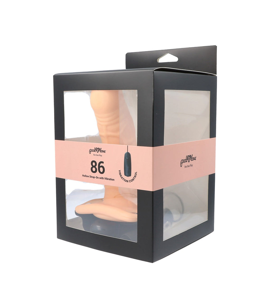 Nº 86 IMBRACATURA HOLLOW FLESH 17 CM CON VIBRAZIONE