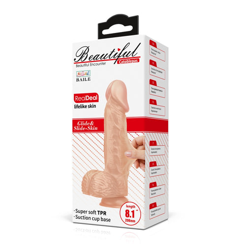 Bellissimo Catoblepas 8,1" Dildo Flesh
